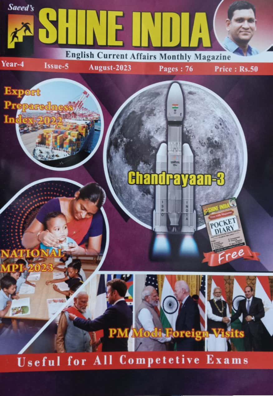 Shine India AUGUST 2023 Monthly Magazine [English Medium]