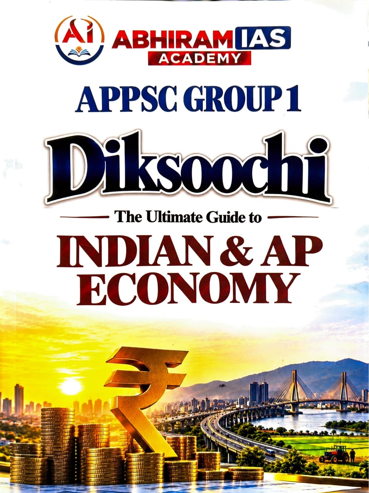 Abhiram IAS APPSC Group 1 Prelims Complete Set Of 7 Books India & World Geography, AP Geography,India & AP Economy, Indian History, Mental Ability, Indian Polity,Science & Technology[English Medium]