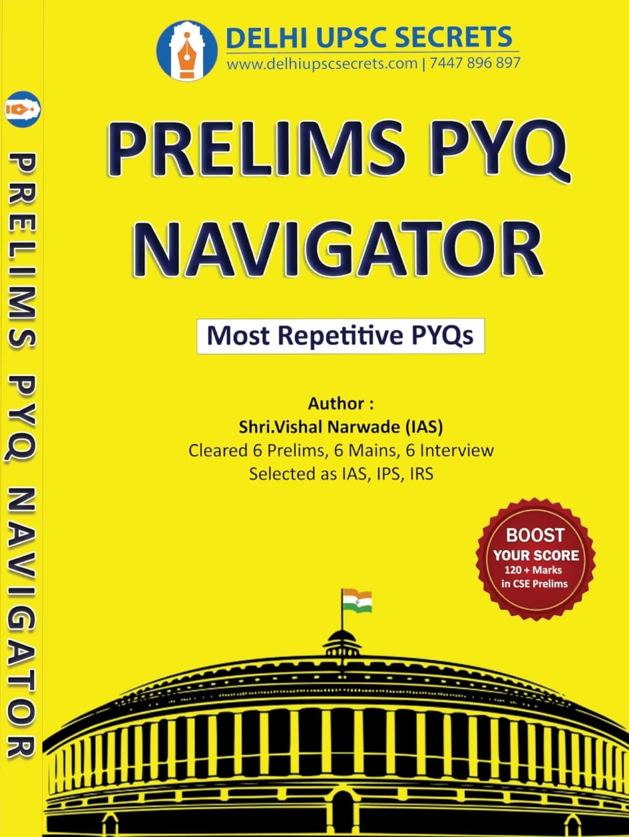 Delhi UPSC Secrets Prelims PYQ Navigator, Most Repetitive PYQs By Vish ...