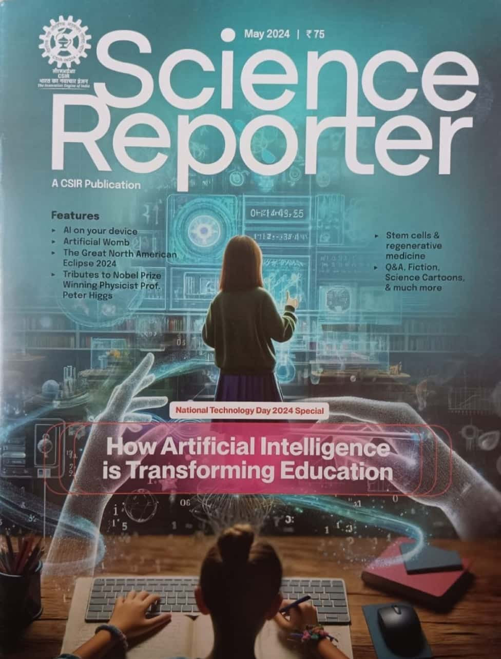 Science Reporter May 2024 Monthly Edition[English Medium]