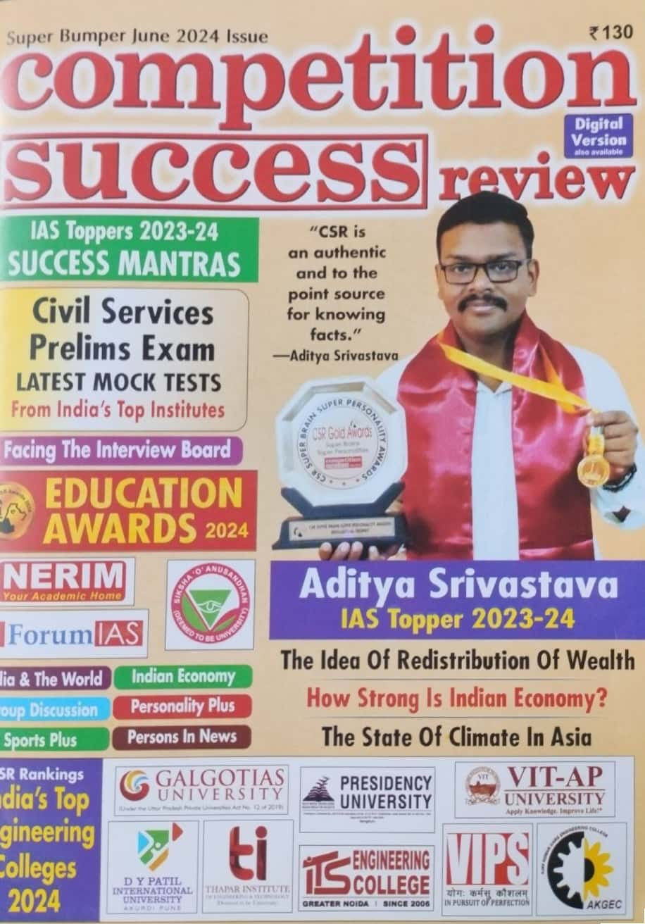 Competition Success Review June 2024 Issue[English Medium]