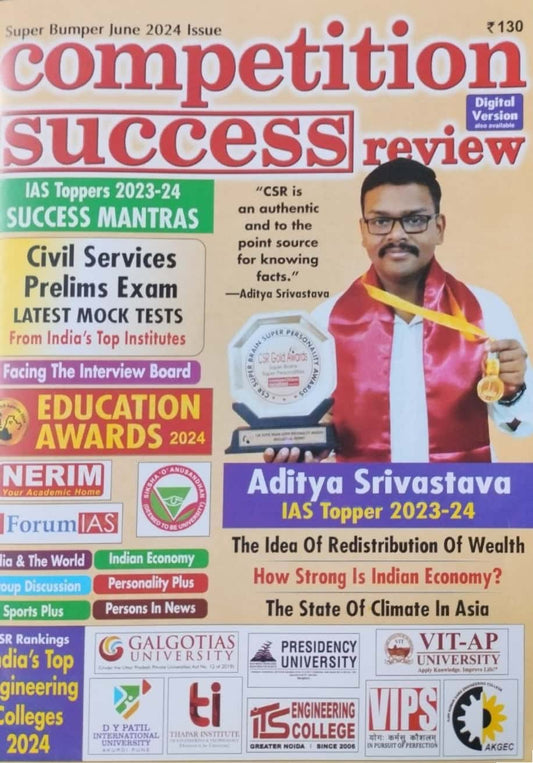 Competition Success Review June 2024 Issue[English Medium]