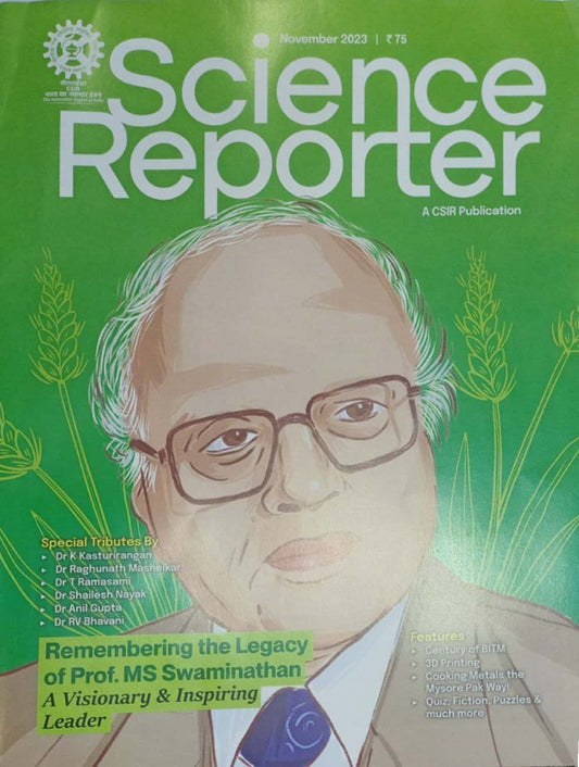 Science Reporter November 2023 Monthly Edition[English Medium]