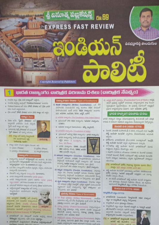 Indian Polity Chart Format[Telugu Medium]Vinoothna