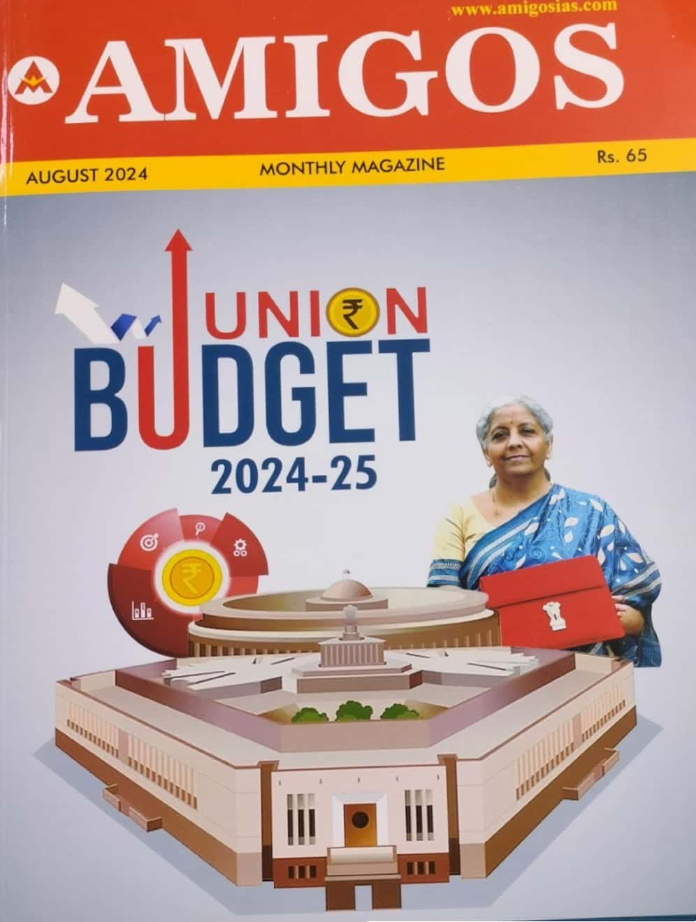 Amigos IAS August 2024 Monthly Magazine[English Medium]