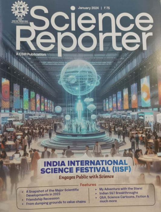 Science Reporter January 2024 Monthly Edition[English Medium]