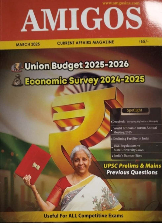 Amigos IAS March 2025 Monthly Magazine[English Medium]