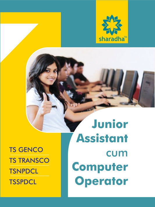Sharadha TG TRANSCO/GENCO/NPDCL/SPDCL Junior Assistant cum Computer Operator JACO[English Medium]