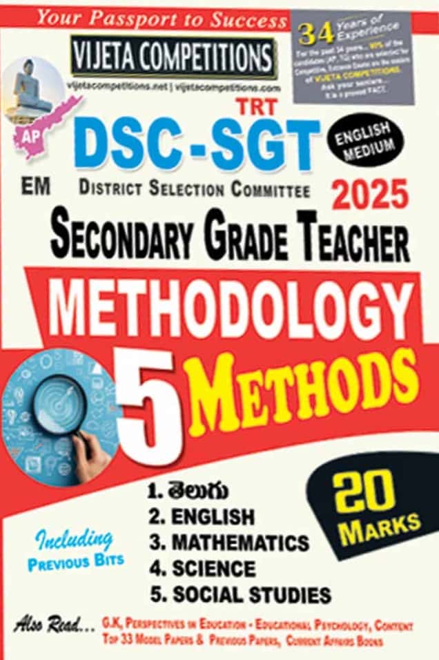 Vijetha AP DSC SGT Methodology 5 Methods[English Medium]2025Ed