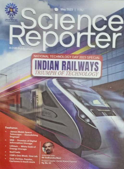 Science Reporter May 2023 Monthly Edition[English Medium]