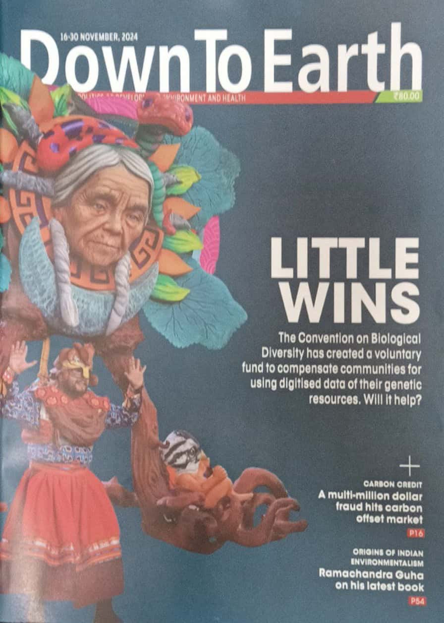 Down to Earth Fortnightly November 16-30 2024 Edition[English Medium]