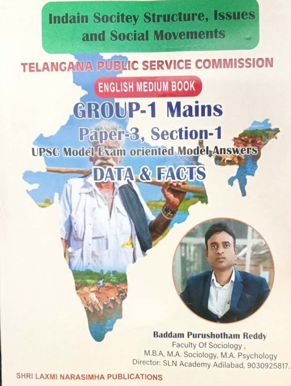 TGPSC Group 1 Mains Indian Society By Badam Purushottam Reddy Sir[English Medium]Aug 2024Ed
