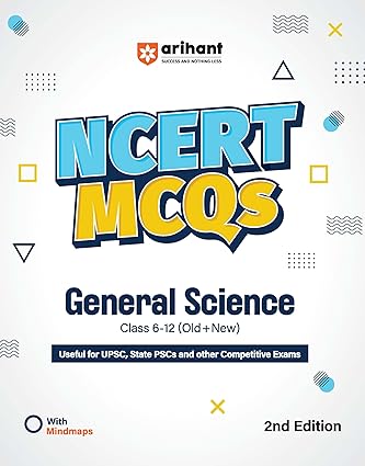 Arihant NCERT MCQS General Science Class 6 -12 (Old+New) 2nd Edition[English Medium]2024Ed
