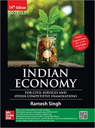 Indian Economy (English| 14th Edition) | UPSC | Civil Services Exam | State Administrative Exams