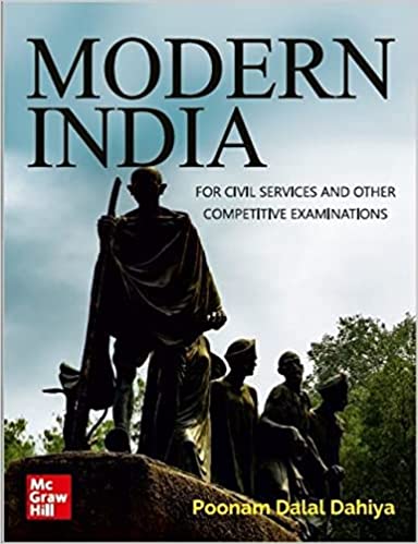 McGraw Hill Modern Indian History by Poonam Dalal Dahiya[English Medium]