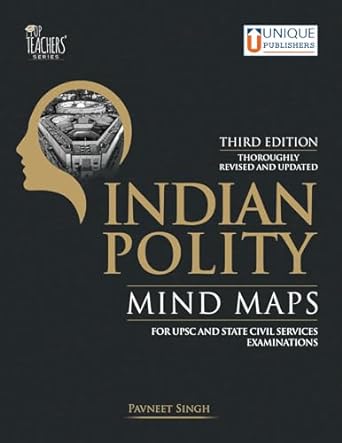 Indian Polity Mind Maps by Pavneet Singh 3rd Edition[English Medium]Unique
