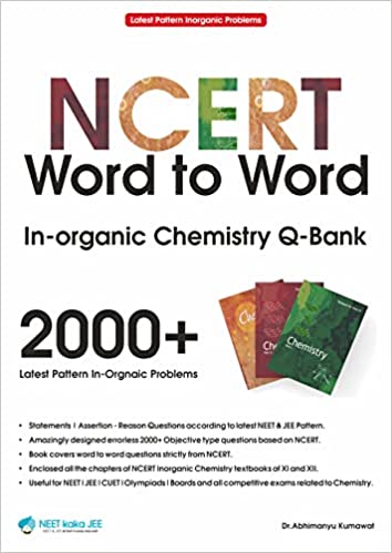 NCERT Word to Word In-organic Chemistry Q-Bank[English Medium]NEET Kaka JEE