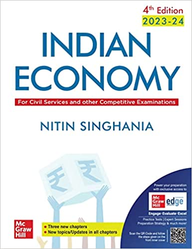 Indian Economy 4th Edition 2023-2024 ,UPSC Civil Services Exam, State Administrative Exams[English Medium]May 2023Ed Nitin Singhania