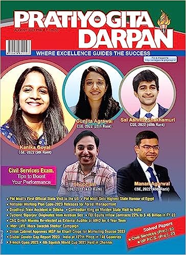 Pratiyogita Darpan Monthly August 2023 Edition[English Medium]