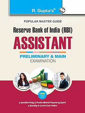 Reserve Bank of India: RBI Assistants (Preliminary & Main) Recruitment Exam Guide[English Medium]2023Ed