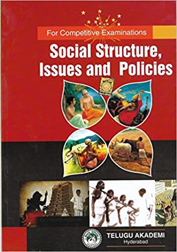 Social Structure, Issues and Policies By Telugu Akademi[English Medium]Reprint 2024Ed Telugu Akademi